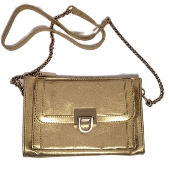 Brand New Ivanka Trump Gold Purse with Dust Bag - Picture 5 of 6